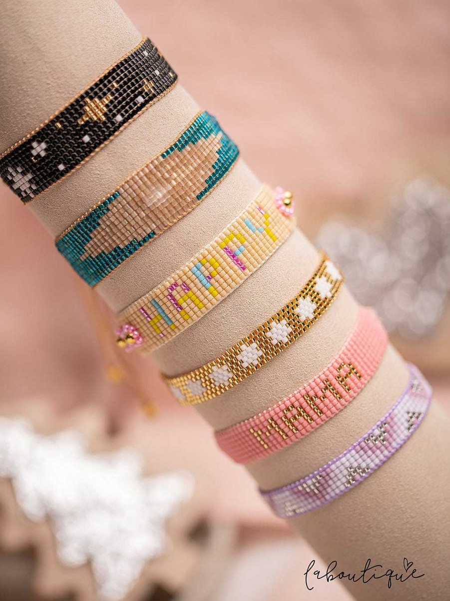 Clearance Pulseras Hilo Tejidas - Magic Print