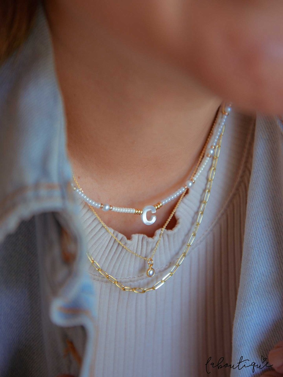 Clearance Collares - Basic Pearl