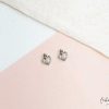 Clearance Aretes Mini - Reina De Corazones Silver