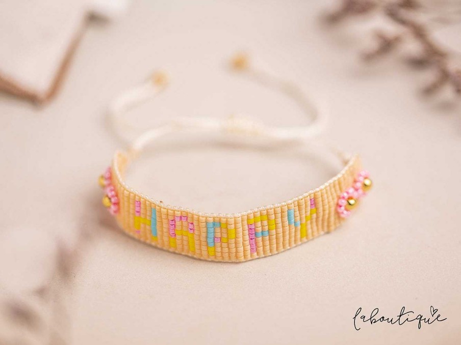 Clearance Pulseras Hilo Tejidas - Magic Happy