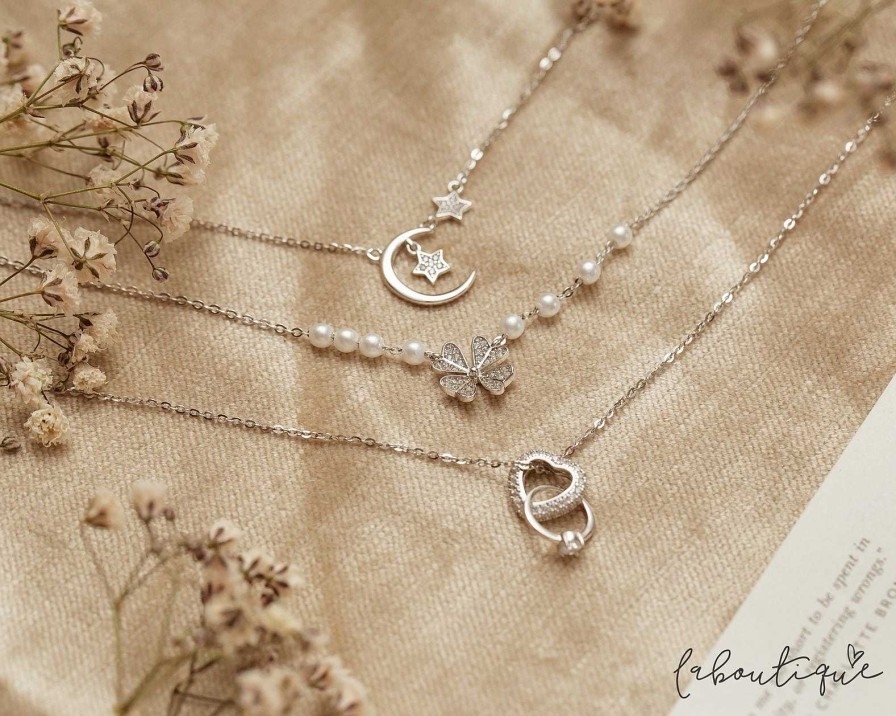 Online Collares - Compromiso De Amor Silver