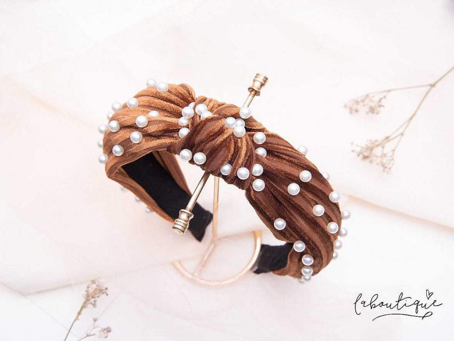 Online Diadema - Cayetana Camel