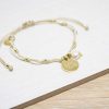 Best Pulseras Hilo Nudo - Beige Good Luck Y Perla