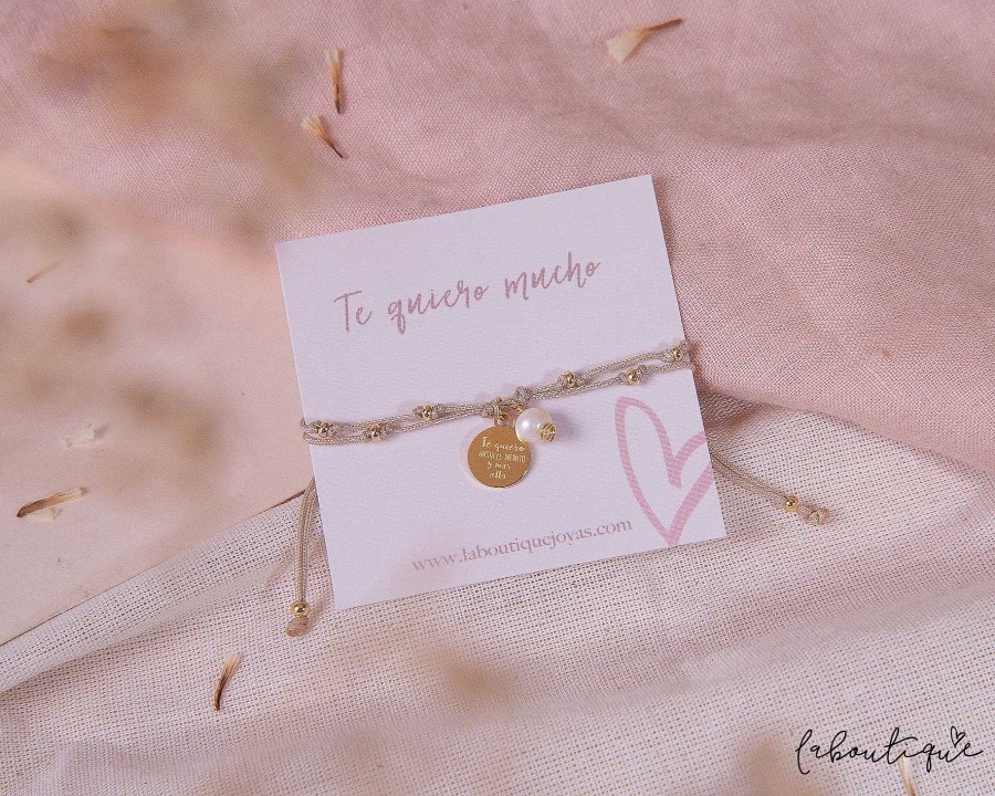 Clearance Pulseras Hilo Nudo - Te Quiero