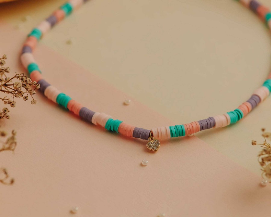 Online Choker - Rainbow Sweet Heart