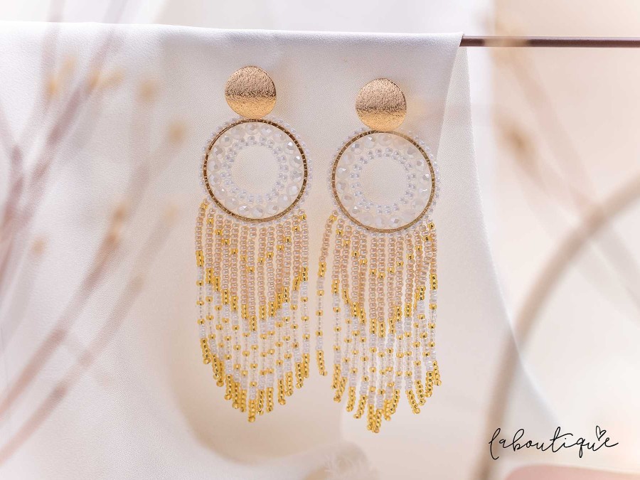 Clearance Maxi Aretes - Gold Sunshine