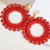 Online Maxi Aretes - Alexia Argolla Rojo