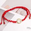 Wholesale Pulseras Hilo Nudo - Laura Karma Hilo Rojo Combinaci N Roja