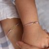 Clearance Pack Pulseras Hilo Nudo - Nude Rosa Amor Infinito De Oro Mami & Yo