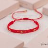 Online Pulseras Hilo Tejidas - Magic Slim Red