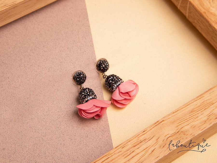 Online Maxi Aretes - Flor Colgante - Ingresa A Ver Colores!