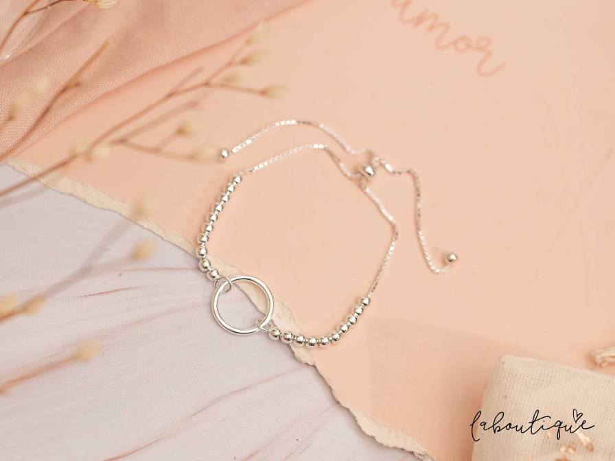 Clearance Pulseras Esfera - Karma Silver