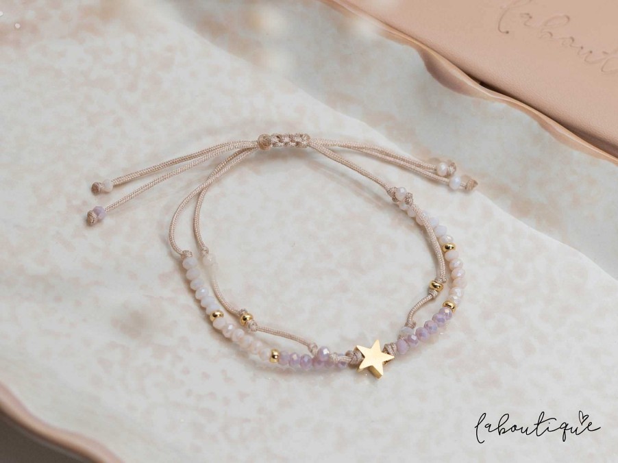 Online Pulseras Hilo Murano - Estrella Bonita