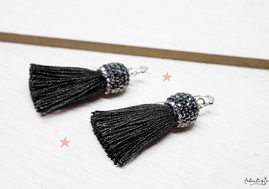 Best Maxi Aretes - Borla Negro Peque O