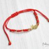 Best Pulseras Hilo Tejidas - Mom Rojo