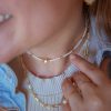 Clearance Choker - Punto De Luz Y Perlas