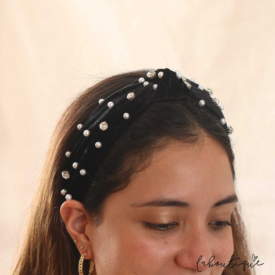 Wholesale Diadema - Zara Negro