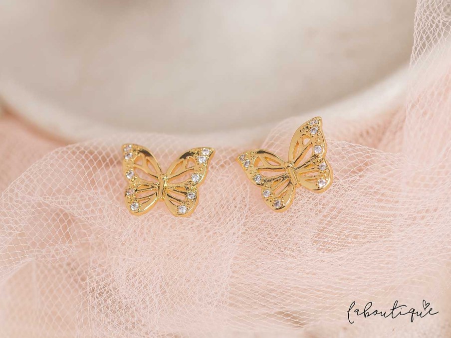 Best Aretes Mini - Mariposa Circones