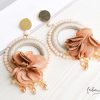 New Maxi Aretes - Alexia Floral Mini Nude