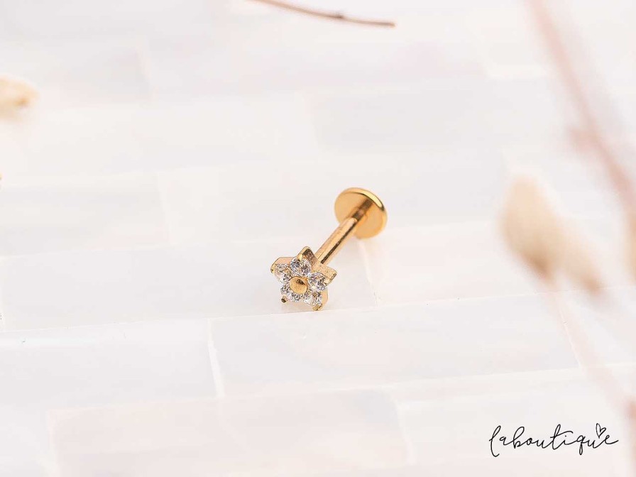 Clearance Piercing - Florcita Cristal