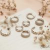 New Argollas - Silver Twist Hoops