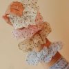 Wholesale Collets - Scrunchie Little Dots Rosa