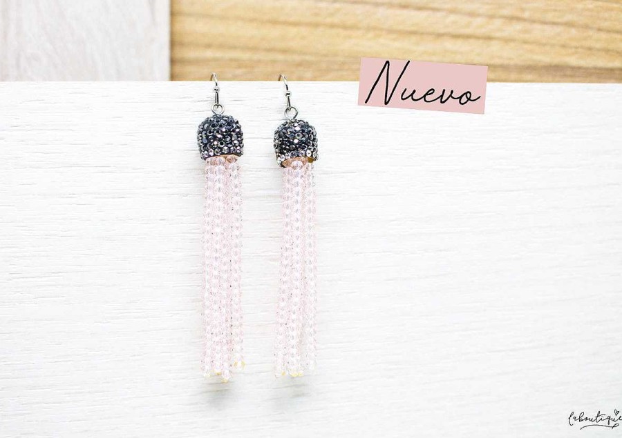 Online Maxi Aretes - Borla Rosado Murano