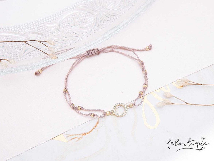 Best Pulseras Hilo Nudo - Karma Hilo Nude Rosa