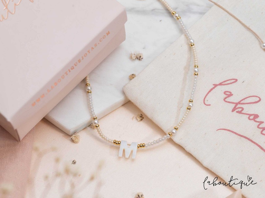 Hot Choker - Pearl Gold Inicial