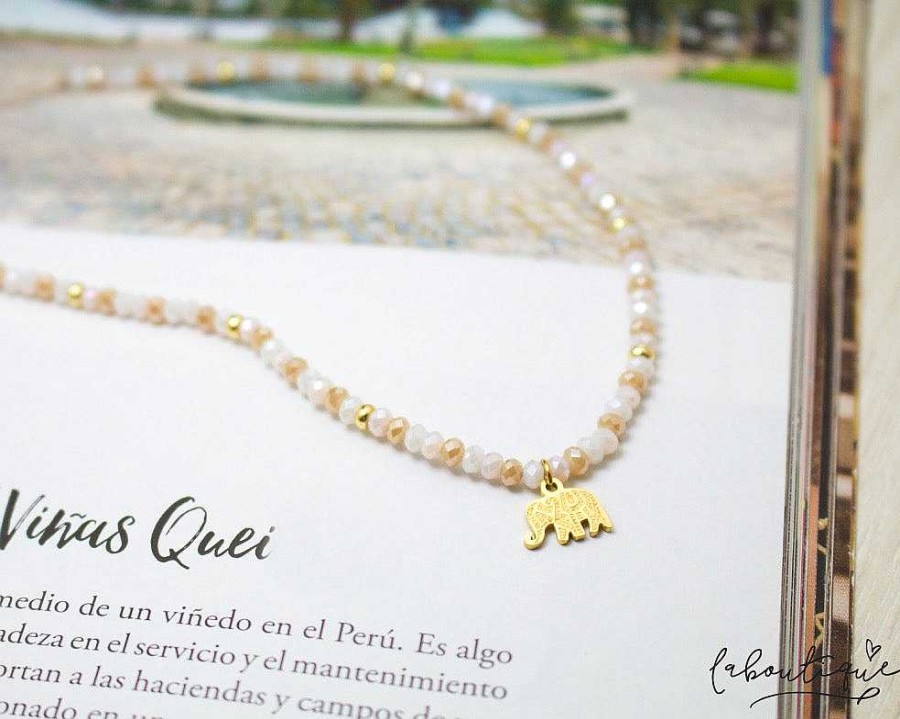 Clearance Choker - Elefante Combinaci N Nude