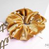 Hot Collets - Scrunchie Perlas Camel